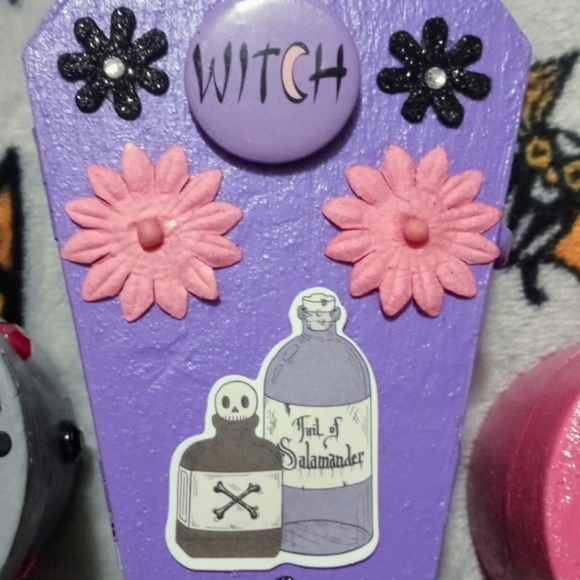 Pastel Goth Witchy Skull Halloween Bundle - Picture 2 of 4